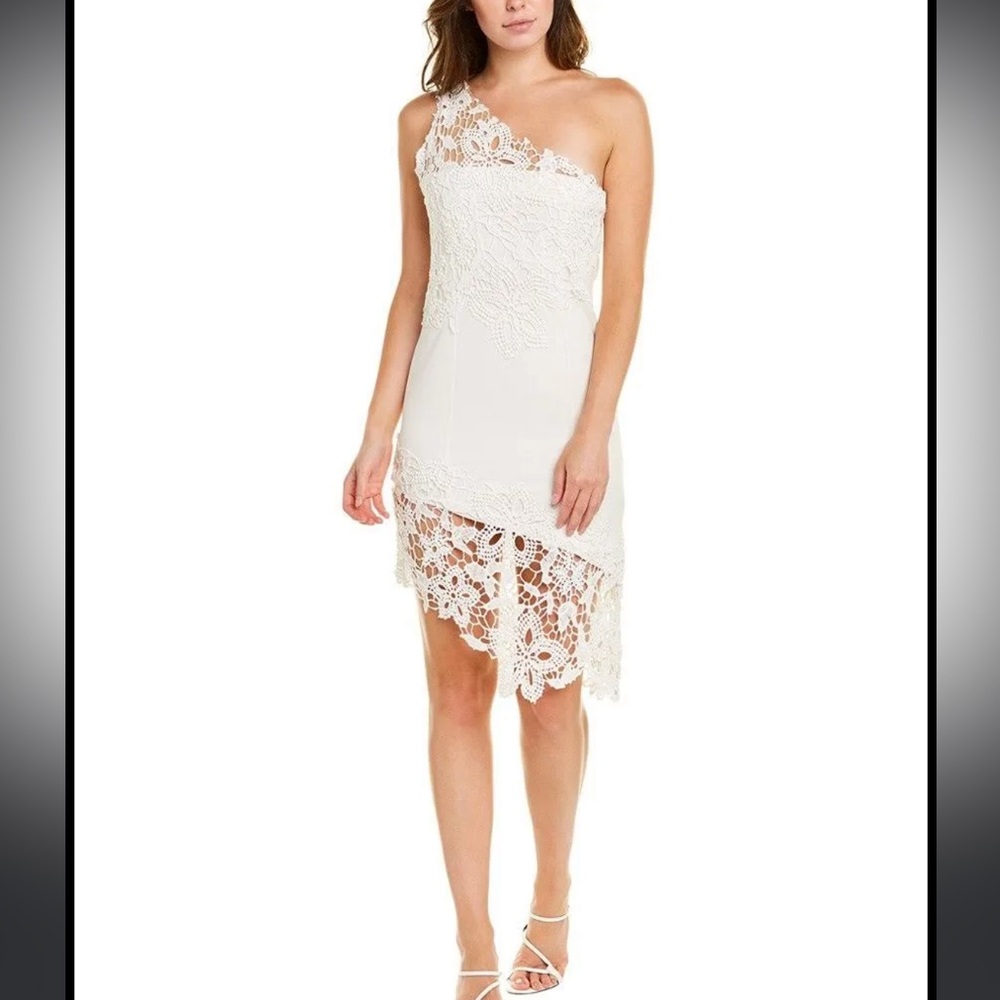Lovers + Friends Yazmin Dress White Lace Size Small New With Tags - Picture 6 of 14
